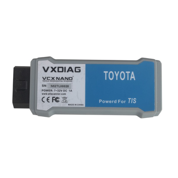 VXDIAG SuperDeals VXDIAG VCX NANO for TOYOTA TIS Techstream V11.00.017 Compatible with SAE J2534 WIFI Version