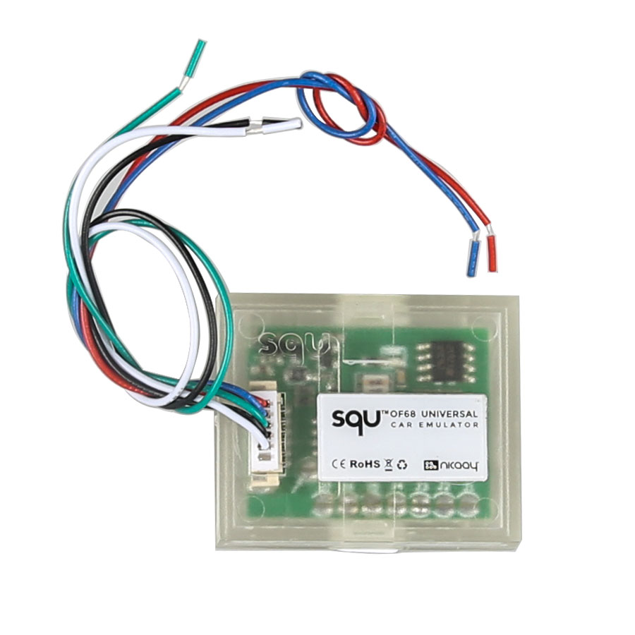 SQU OF68 Universal Car Emulator SQU OF68 Car Emulator Signal Reset Immo Programs Place ESL Diagnostic Seat Occupancy Sensor Tool